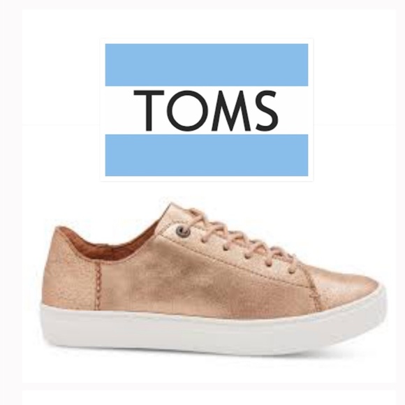 Toms Shoes - Toms Rose Gold Metallic Lenox Sneaker NWOB 🎉HP🎉